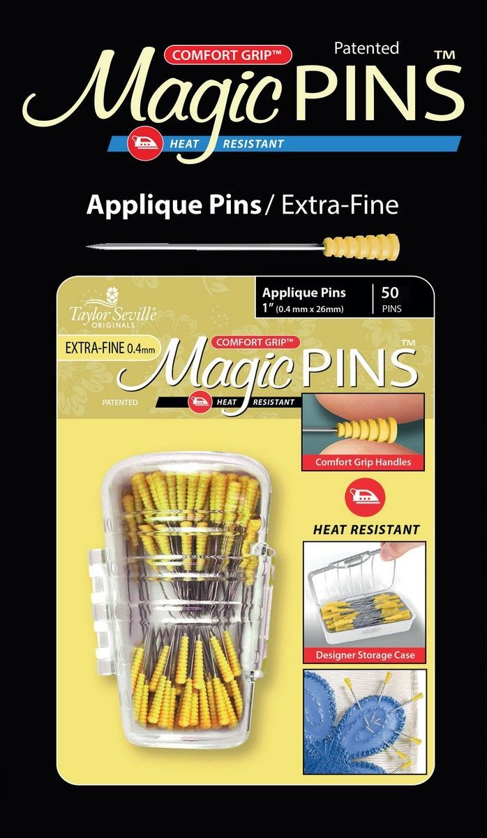 Taylor Seville Magic Pins Applique 0,4 x 26 mm - 50 pcs.