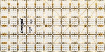Rollschn.-Lineal 6x12 inch-Raster Rollschn.-Lineal 6x12 inch-Raster