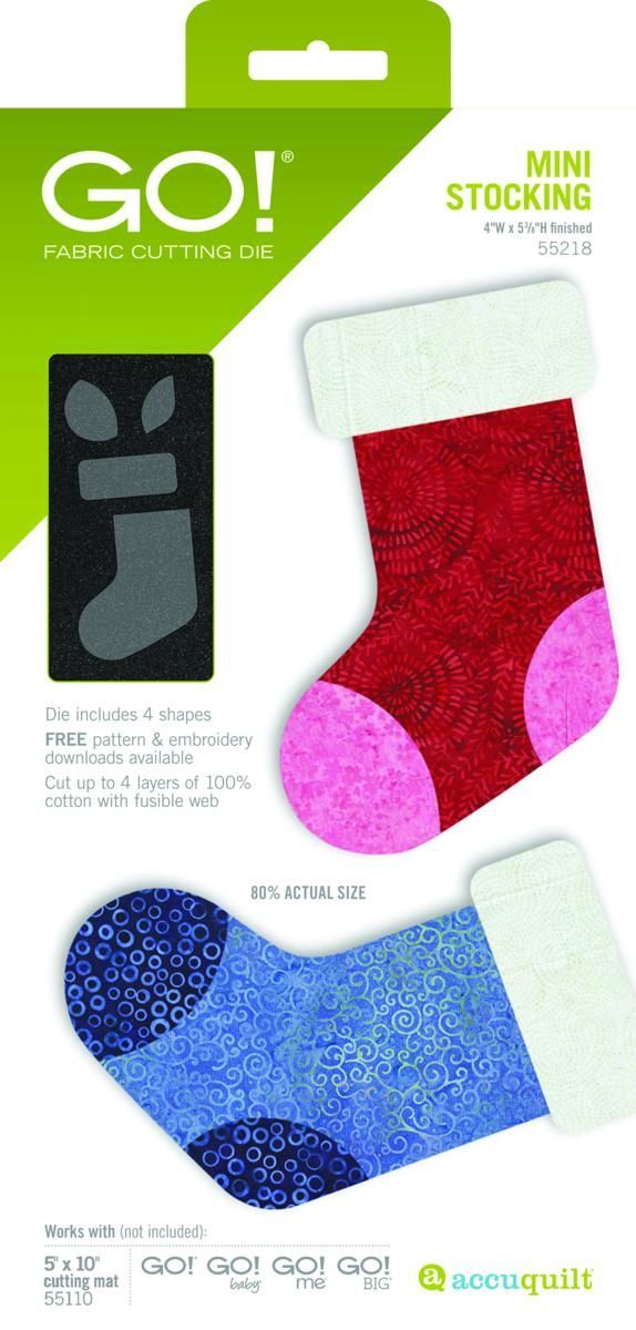 Accuquilt-Accuquilt Stanzform Mini Stocking Die_28-55218_