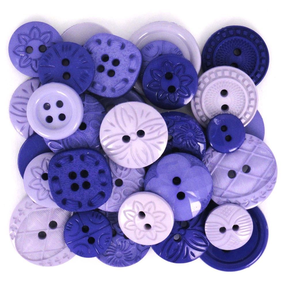 Dress It Up Buttons Color Me Purple