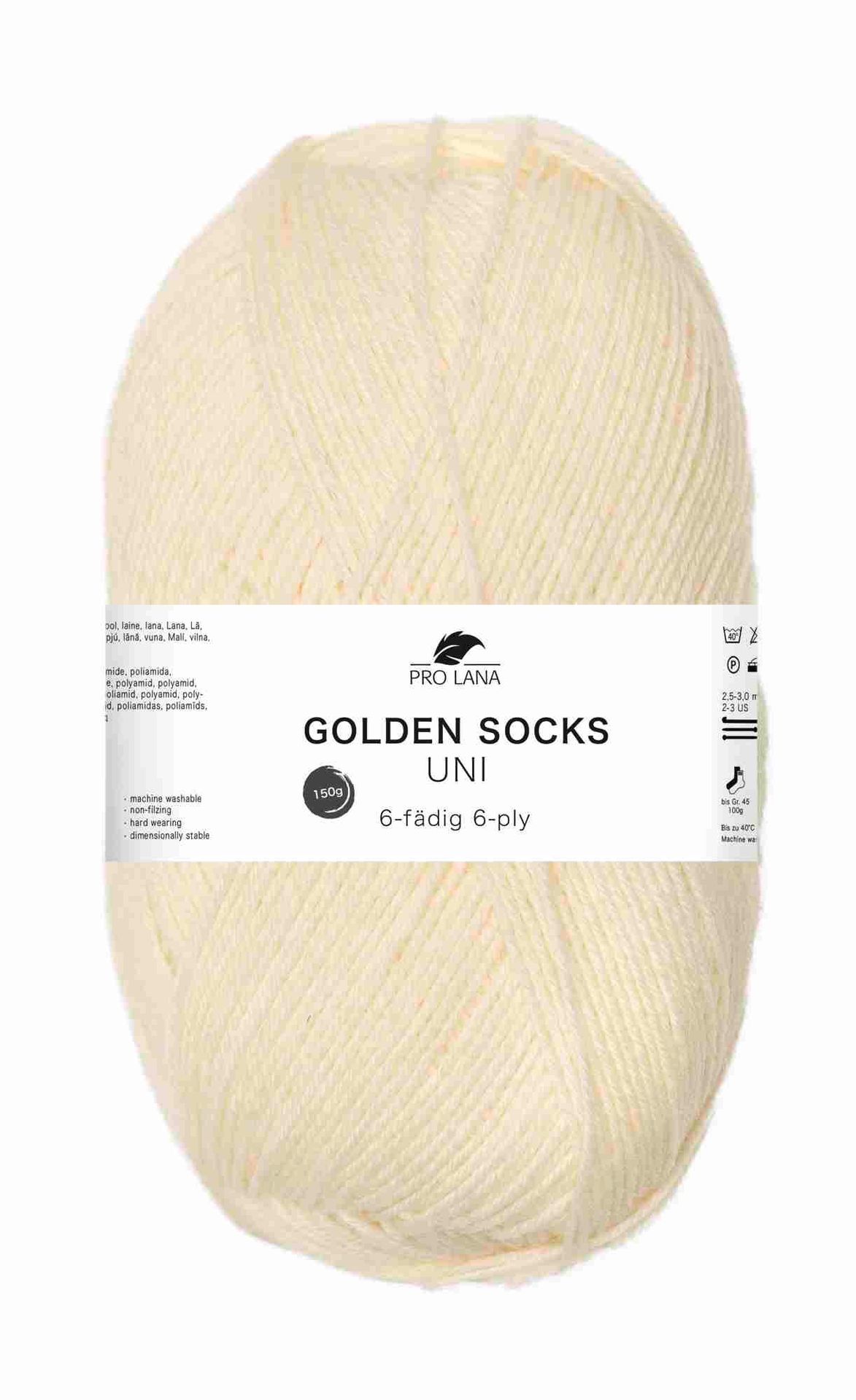 PRO LANA-PRO LANA Golden Socks Uni 6-fach_27-80576428_