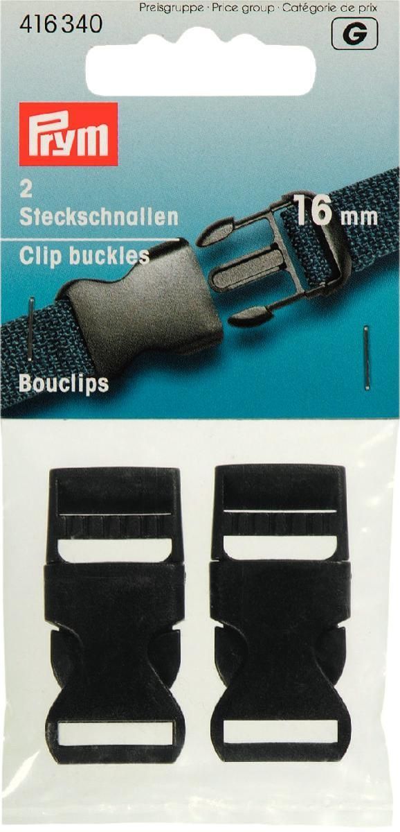 Prym Consumer Europe GmbH-Steckschnallen stark KST 16 mm schwarz_365-416340_