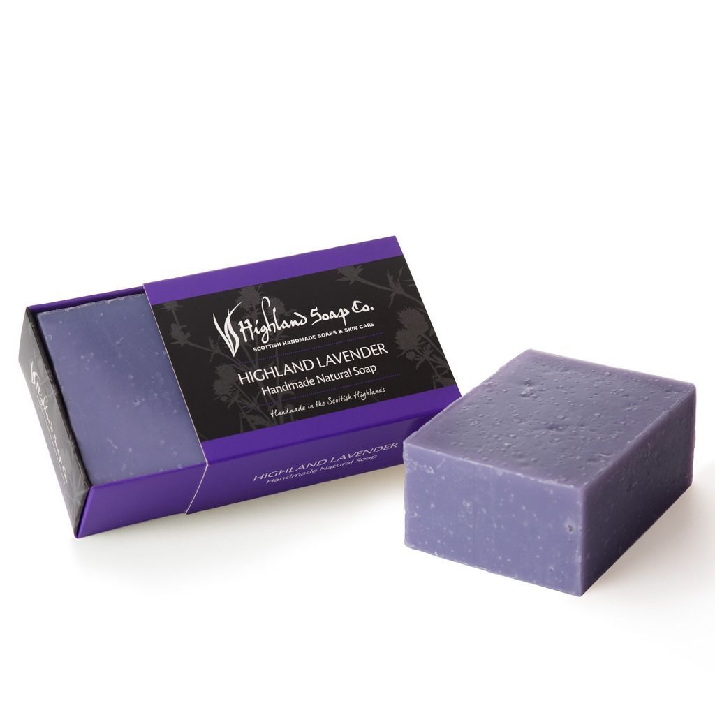 Highland Soap Bio-Seife Handmade Highland Lavender (Hochland Lavendel) Highland Soap Bio-Seife Handmade Highland Lavender (Hochland Lavendel)