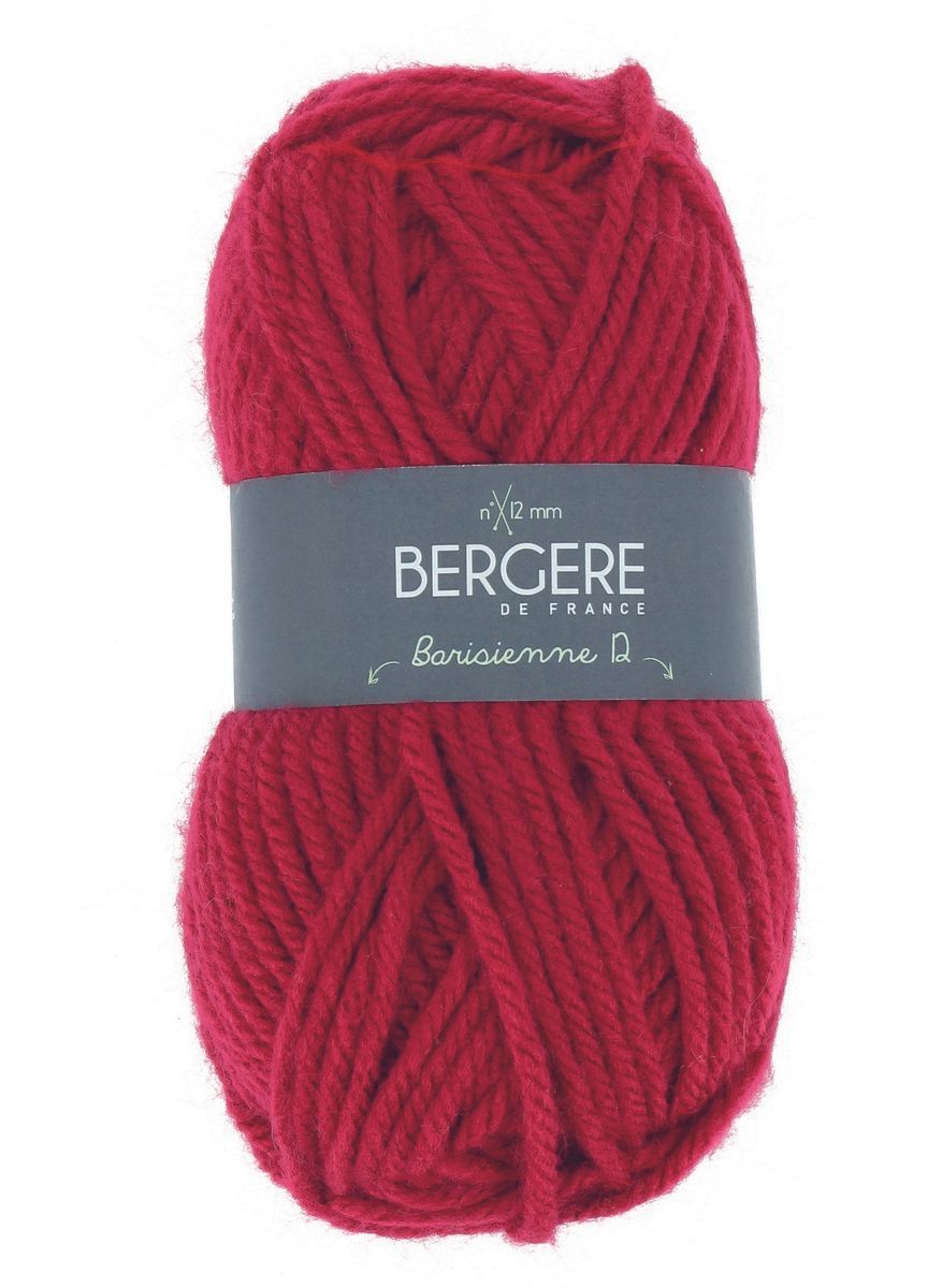 Bergere Barisienne 12, 100% Polyacryl 75m/150g,  Nadelstärke 12,0 Fb. Birmanie