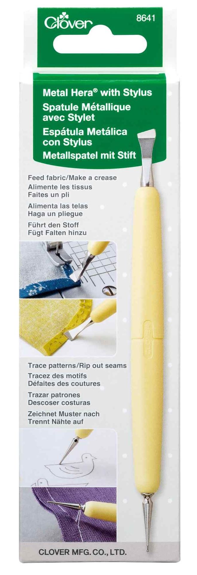 Clover MFG Co.Ltd.-Metallspatel HERA mit Stift_24-8641_