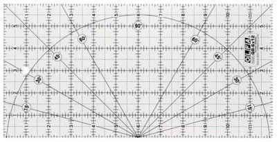 Olfa Patchwork Ruler QR inch-scale