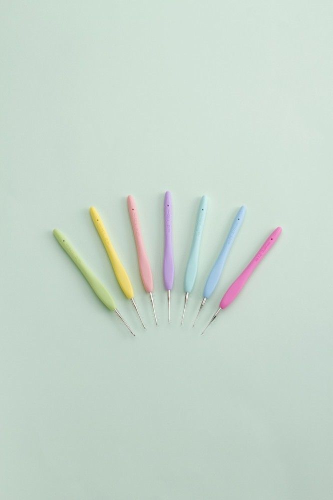 Clover MFG Co.Ltd.-Clover Stahlhäkelnadel Set Amour_24-3675_