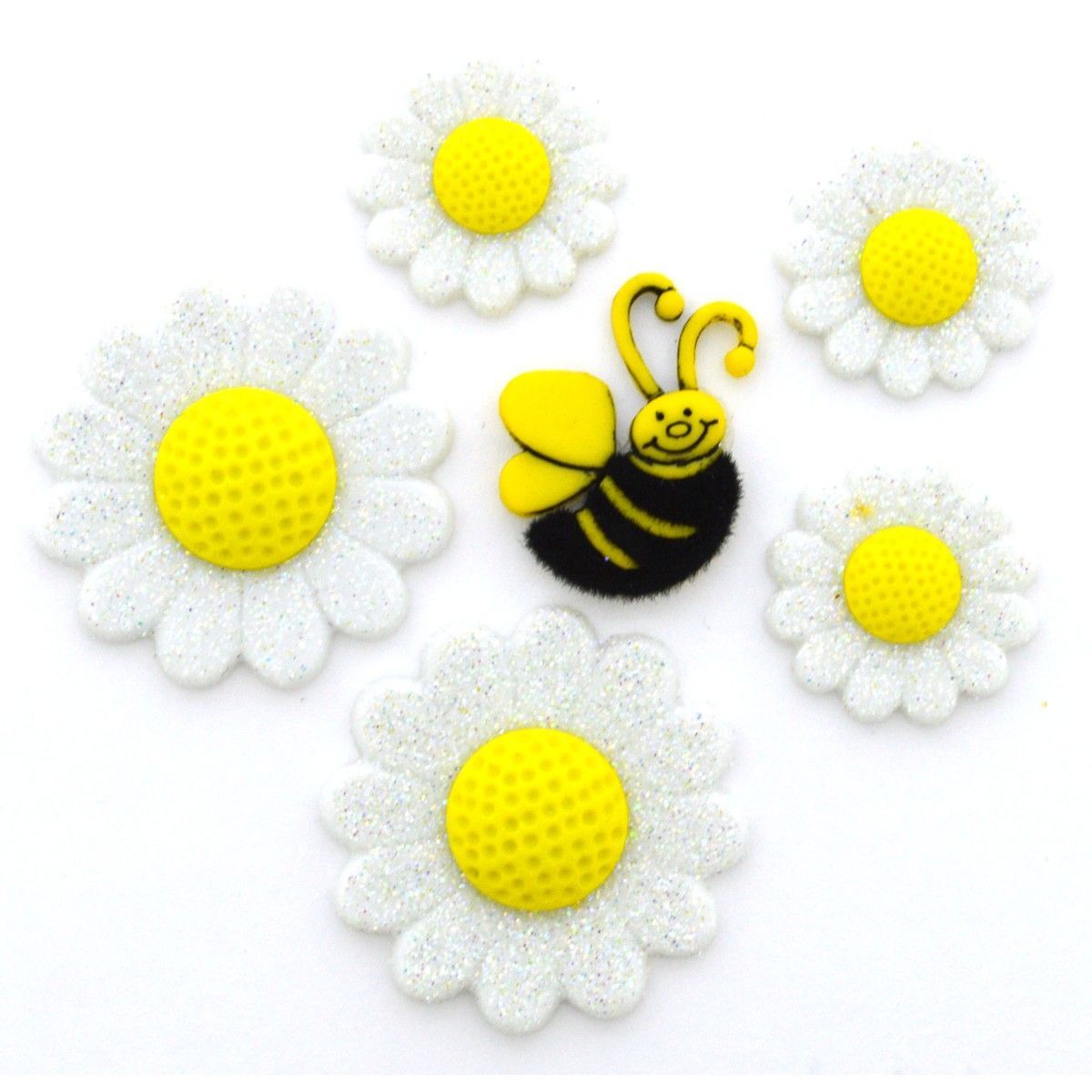 Dress It Up Buttons Creative Collection Daisy