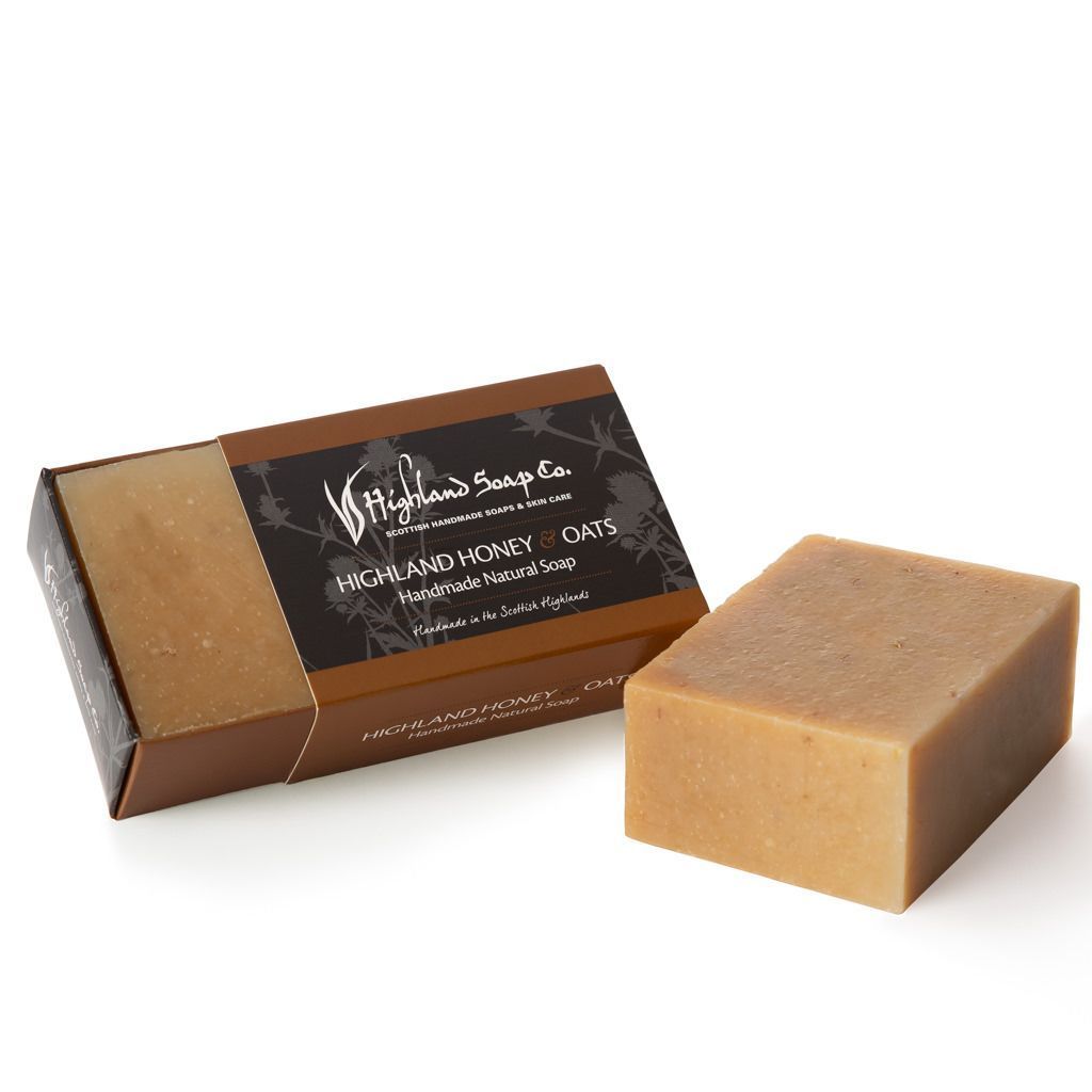 Highland Soap Bio-Seife Handmade Mini/Gäste Highland Honey & Oats (Hochland Honig & Hafer) Highland Soap Bio-Seife Handmade Mini/Gäste Highland Honey & Oats (Hochland Honig & Hafer)