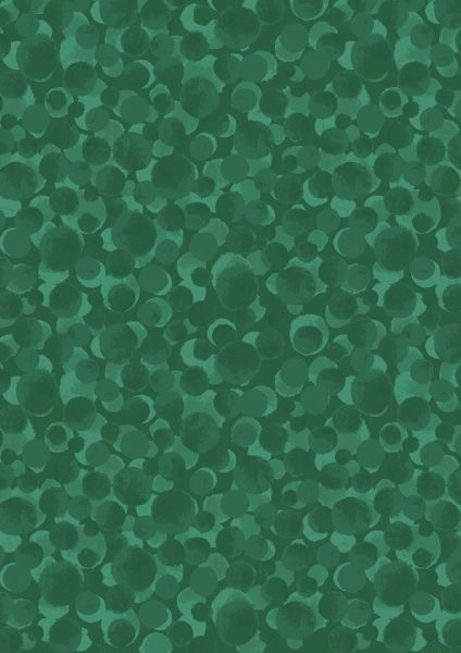 Lewis & Irene Ltd.-Lewis & Irene Bumbleberries Christmas Green_36-BB16_