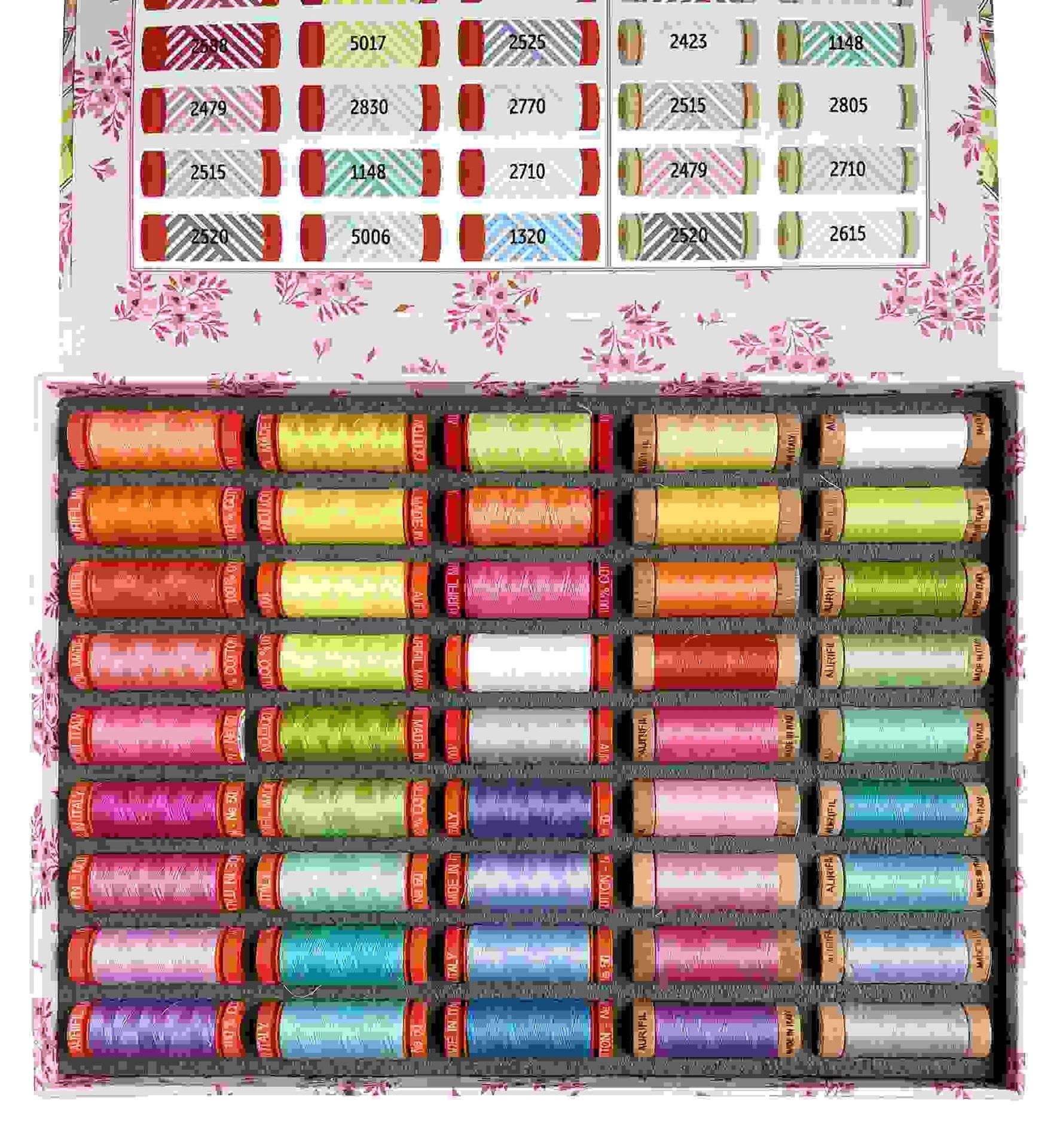 Aurifil SRL-AURIfil Nähgarn Full Moon Forest II by Tula Pink_40-245508_
