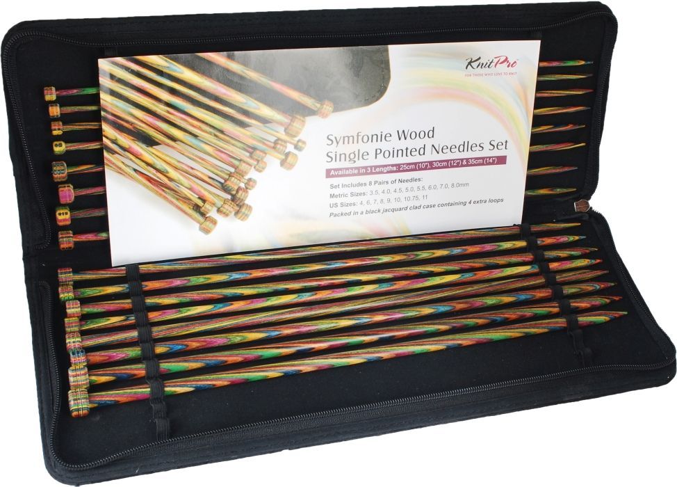 KnitPro Single Pointed Needle Set Symfonie Wood KnitPro Single Pointed Needle Set Symfonie Wood