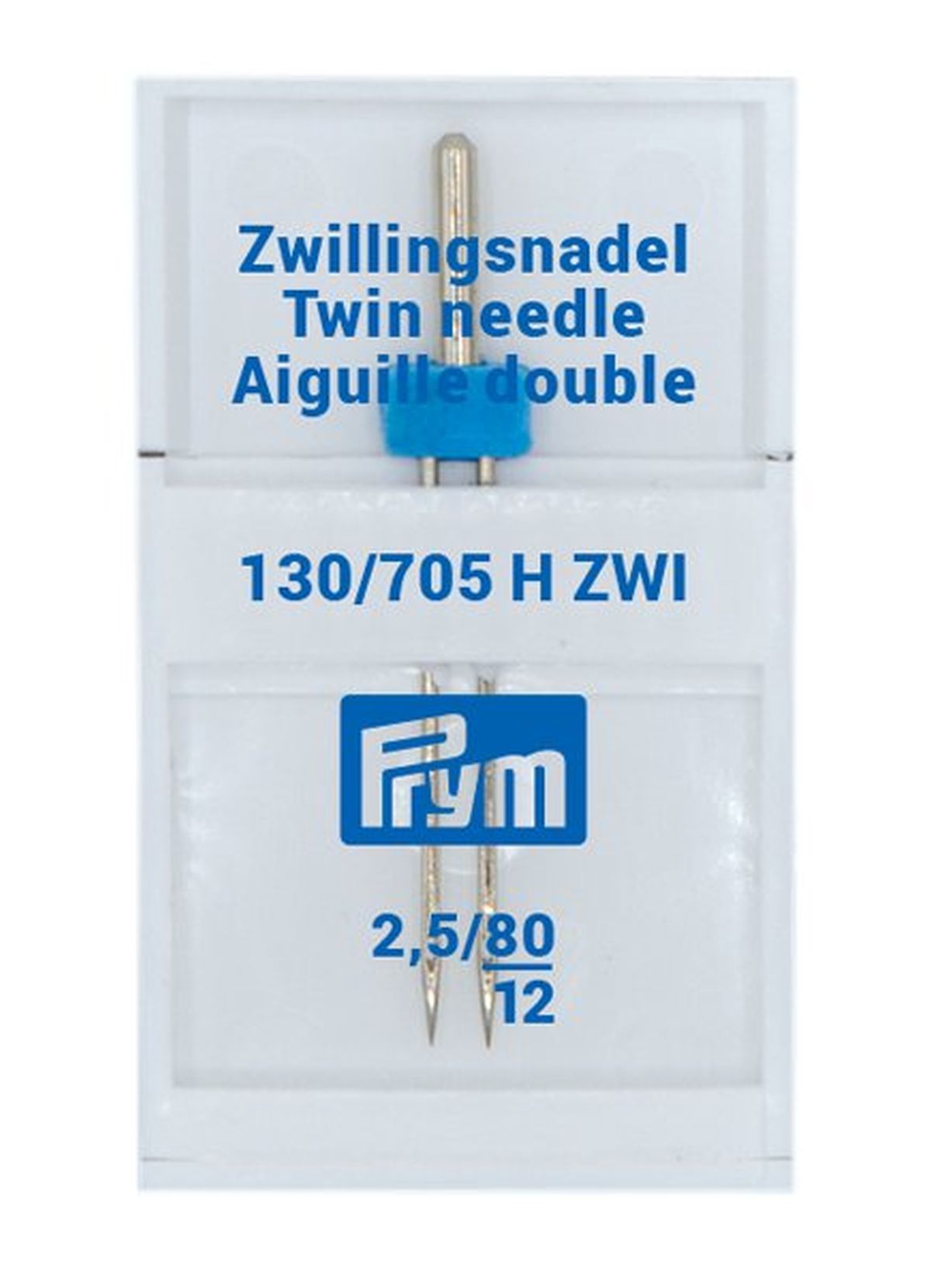 Doppel-Maschinennadeln 130/705  Universal 80/2,5 mm 1 Stück