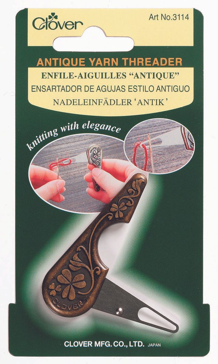 Clover MFG Co.Ltd.-Nadeleinfädler Antik  /VE3_24-3114_