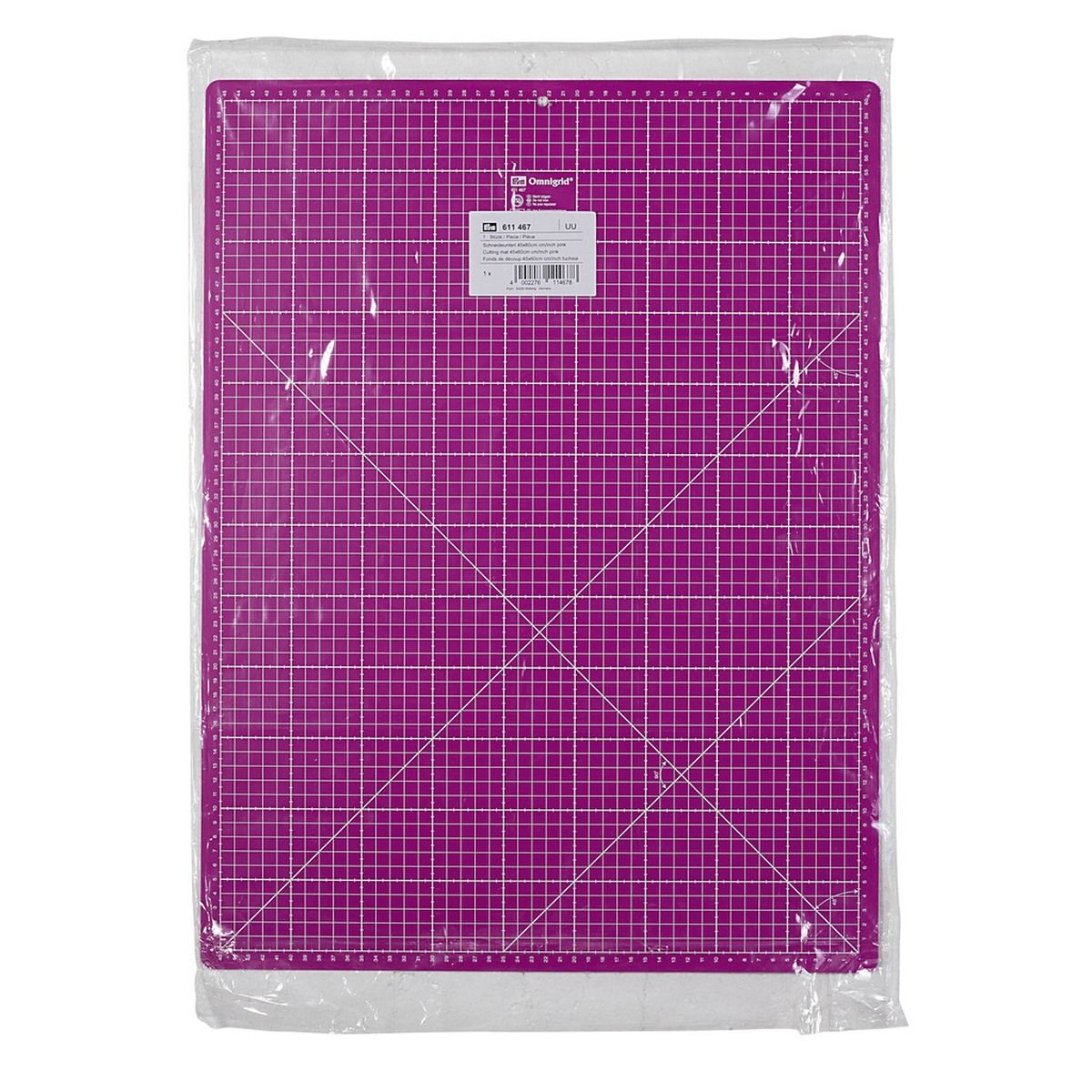 Prym Consumer Europe GmbH-Schneideunterlage 45 x 60 cm cm/inch pink 1St_365-611467_