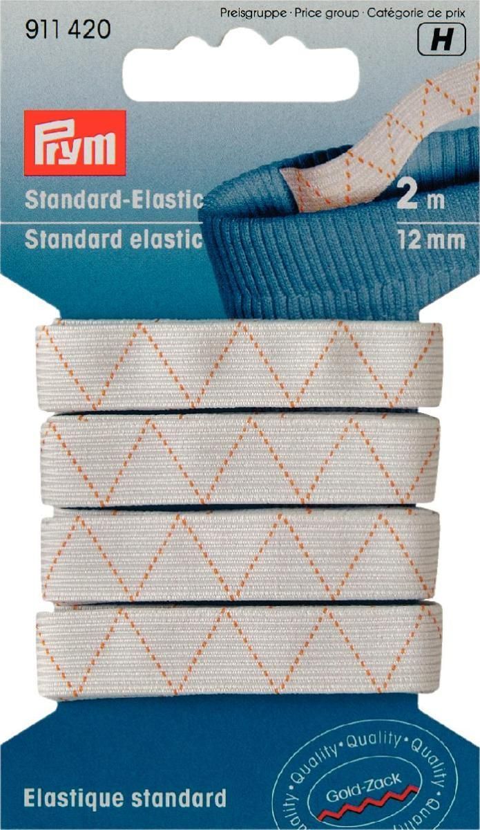 Prym Consumer Europe GmbH-Breit-Elastic 12 mm weiß 2m_365-911420_