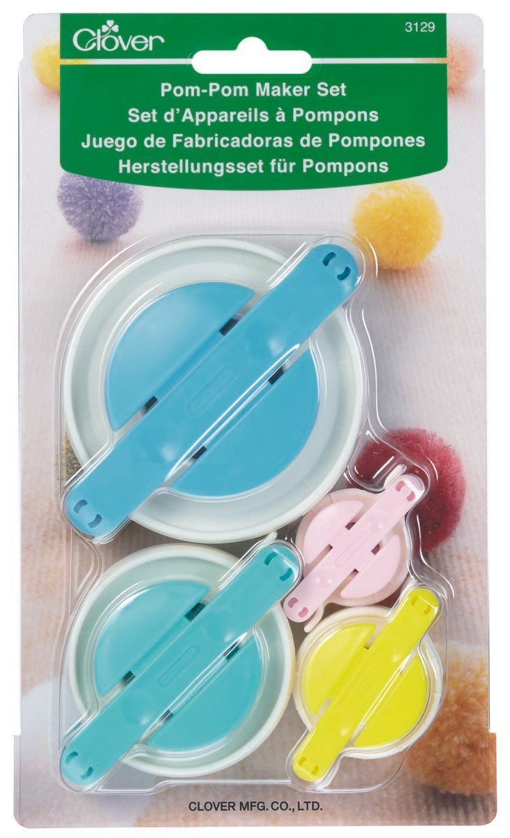 Clover MFG Co.Ltd.-Clover Herstellungs-Set f. Pompoms VE3_24-3129_