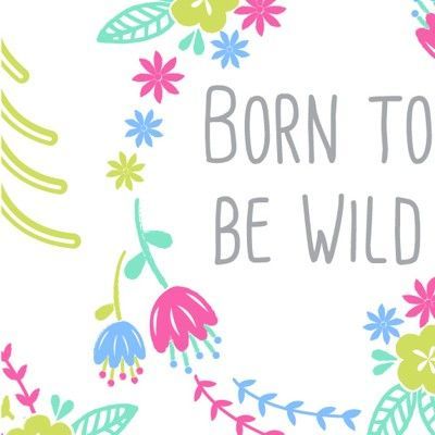 Craft Cotton Into The Woods Born to Wild, 100% CO ca. 1,12m (44 inch) breit, 10 m Ballen