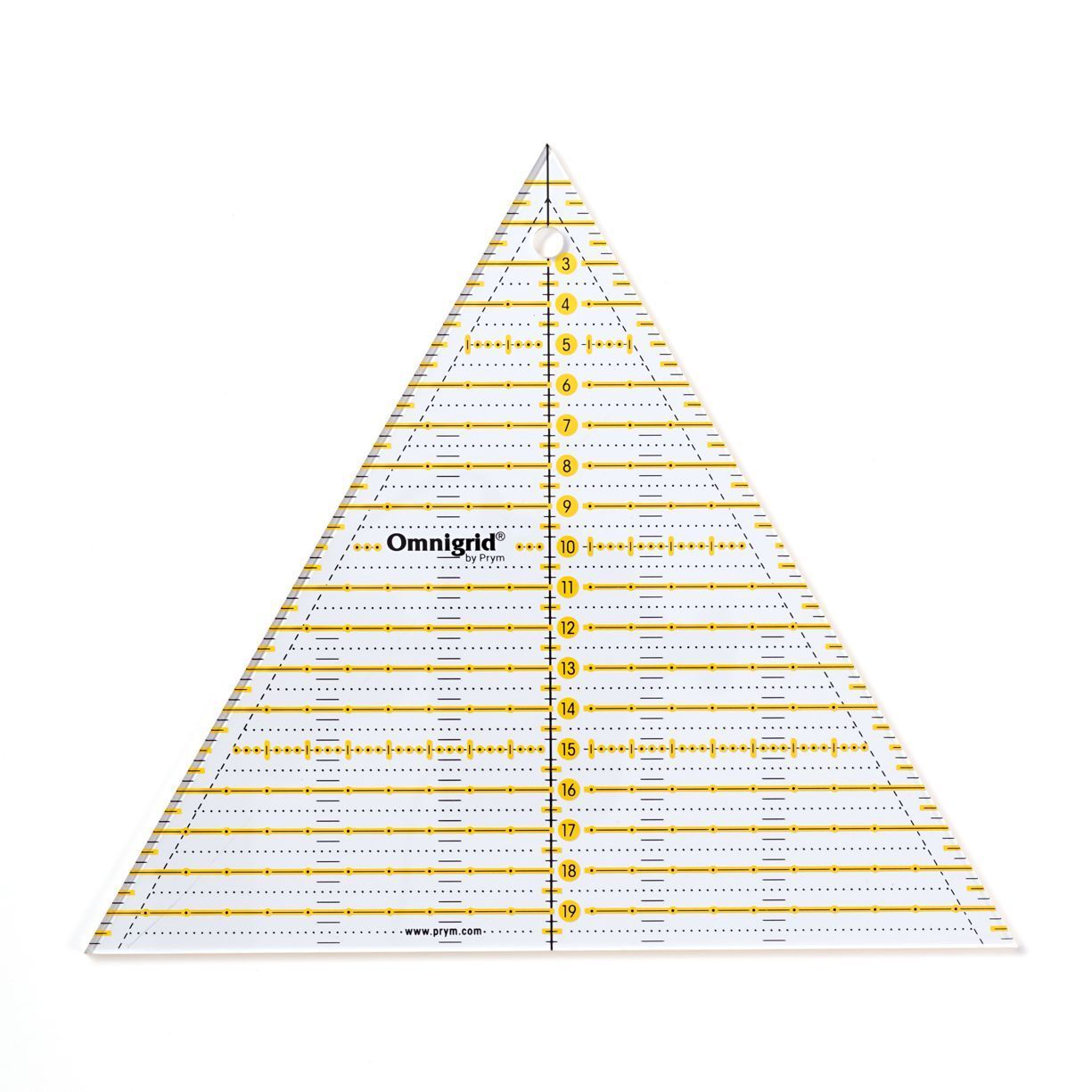 Prym Consumer Europe GmbH-Prym Omnigrid Lineal  60 Grad Dreieck MULTI_365-611656_
