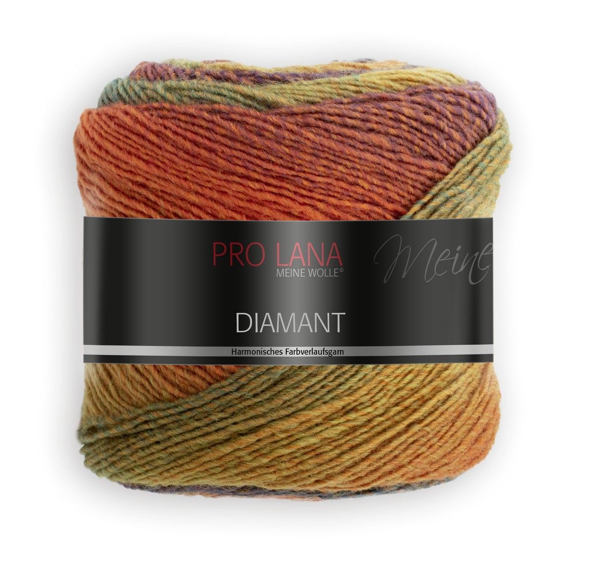 PRO LANA Diamant, Fb. 89 orange-purple 60% Virgin wool, 40% Polyacryl, 150g