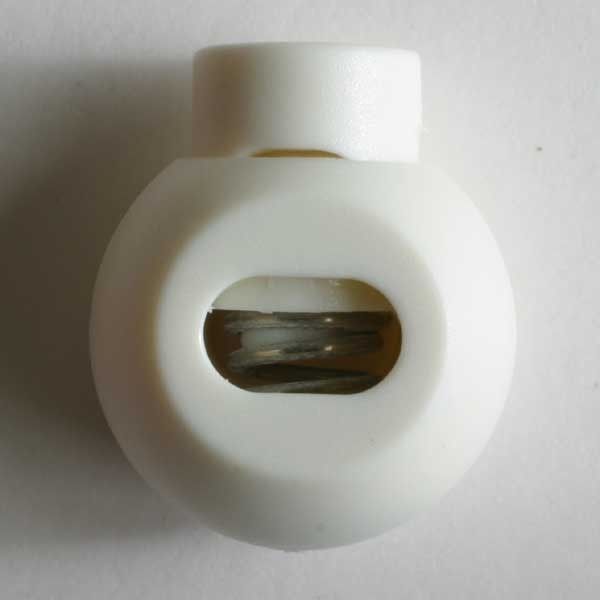 Cord stopper size approx. 0,8 inch white