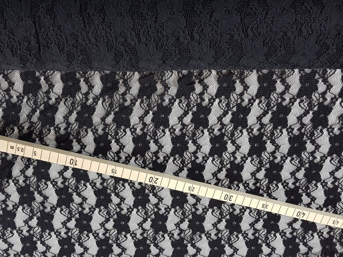 Visage Textiles Ltd-Spitze Elasthan schwarz_46-121201_