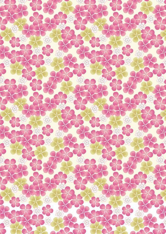 Lewis & Irene Tropicana Pink Tropical Flowers 10 m Ballen, 112 cm breit, 100% Baumwolle