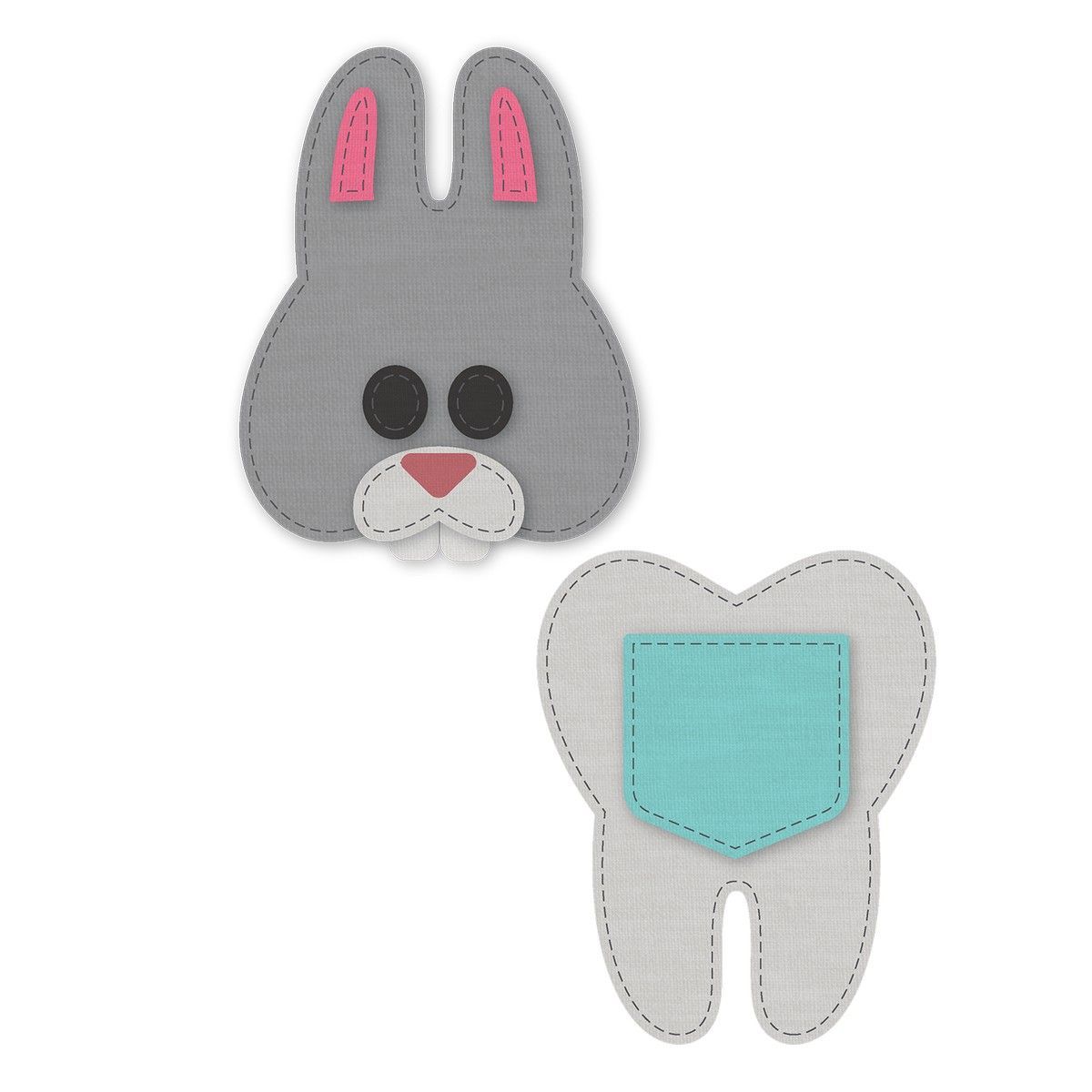 Crafters Edge Die Set Funny Bunny/Tooth Pouch