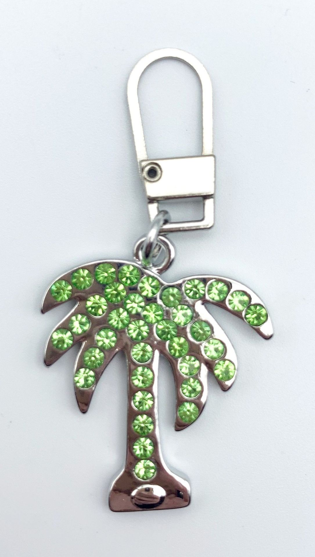 Bohin Fashion-Zipper Charms  Palm green