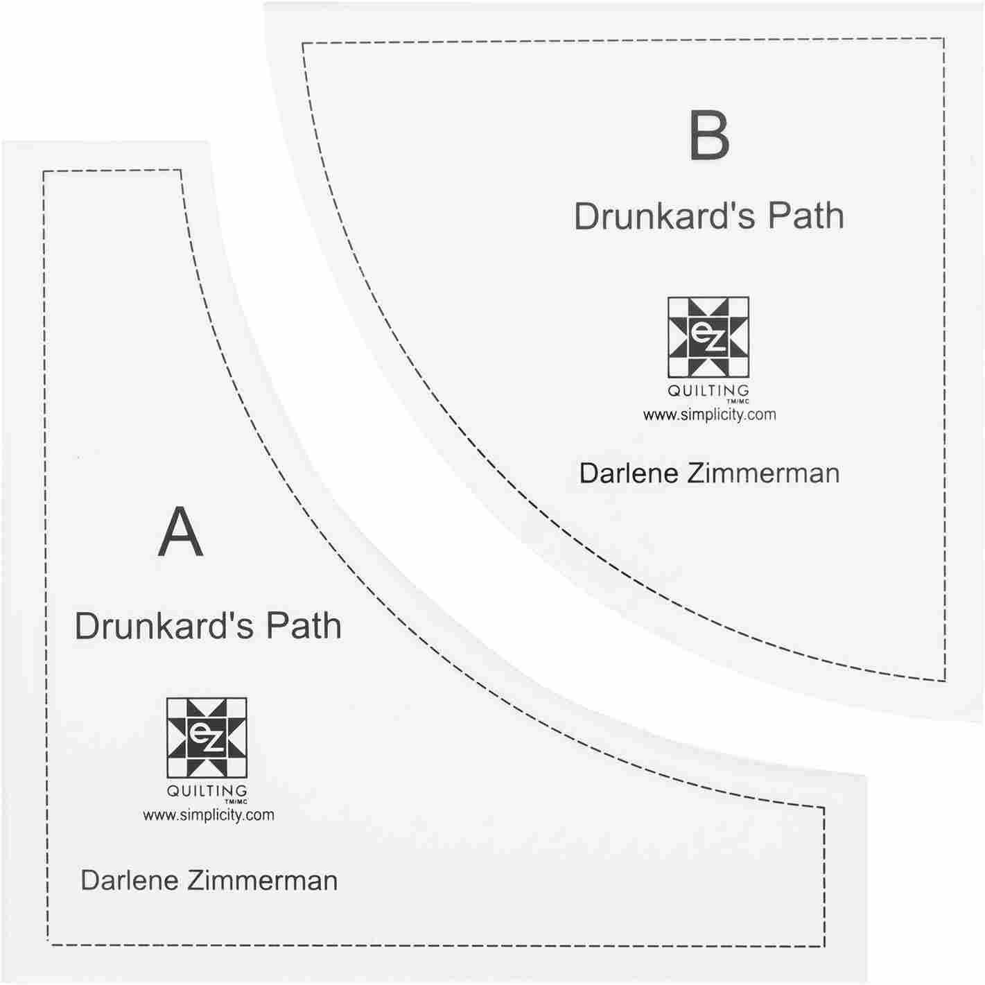 EZ Quilting-EZ Quilting Patchworklineal DRUNKARDS PATH_31-882149_