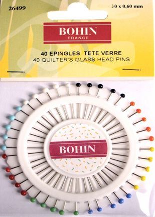 BOHIN France-Bohin Glaskopfstecknadeln_61-26499_