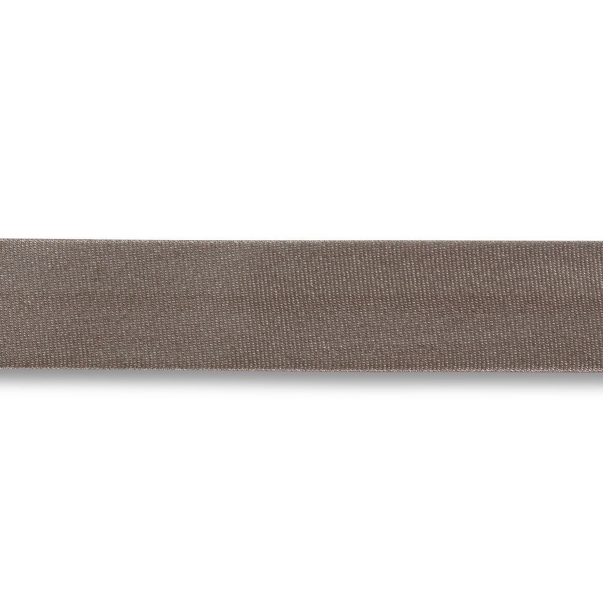 Schrägband Duchesse 40/20 mm grau Schrägband Duchesse 40/20 mm grau