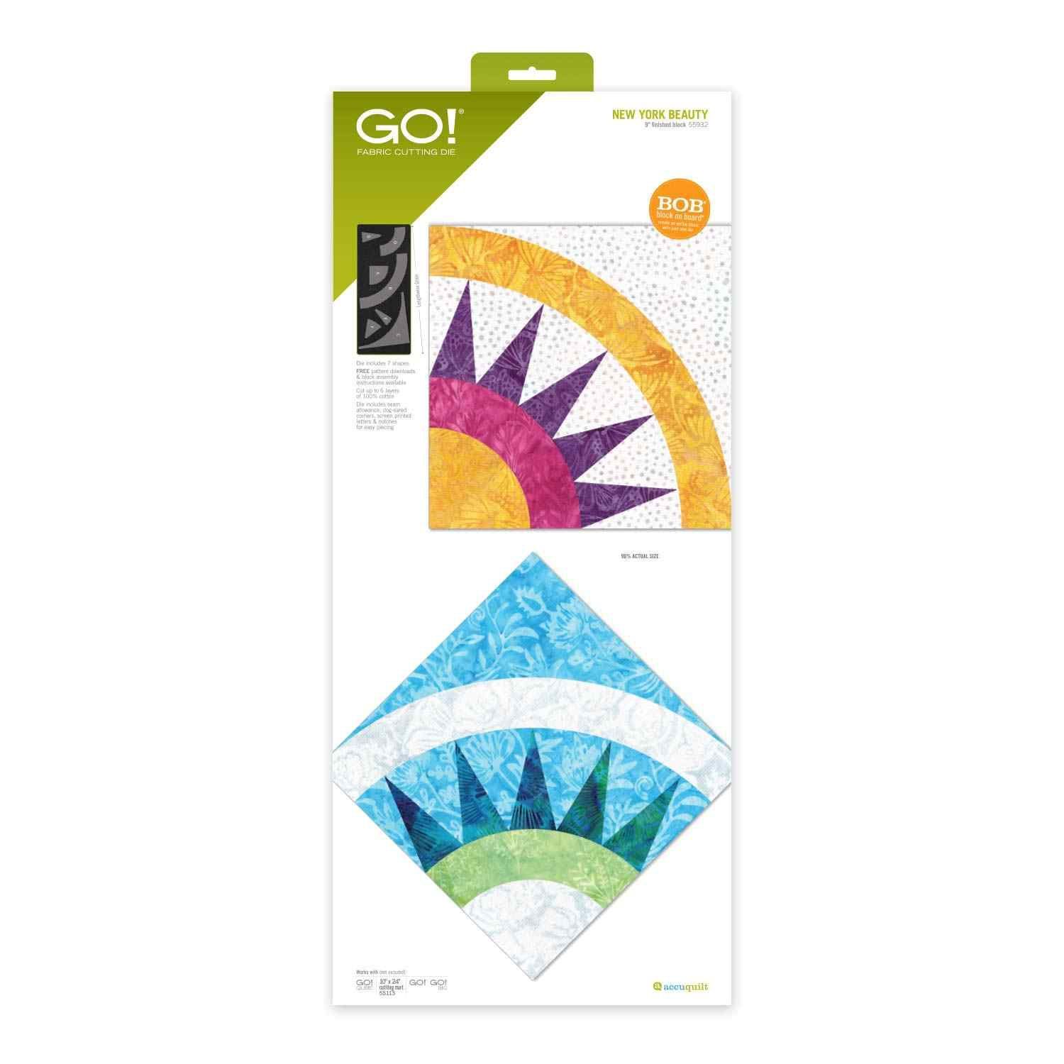 Accuquilt-Accuquilt Stanzform Go! New York Beauty_28-55932_