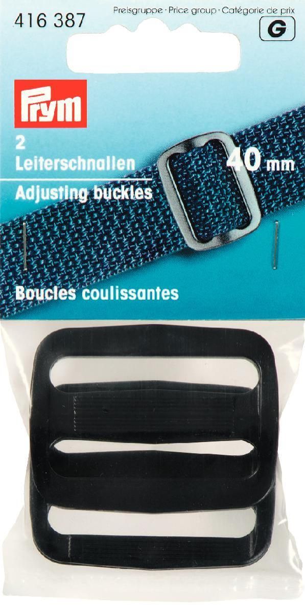 Leiterschnallen KST 40 mm schwarz Leiterschnallen KST 40 mm schwarz