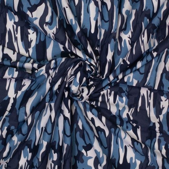 Baumwoll Camouflage Print, 100% Baumwolle ca. 1,50m breit (59 inch)  - 10 m Ballen