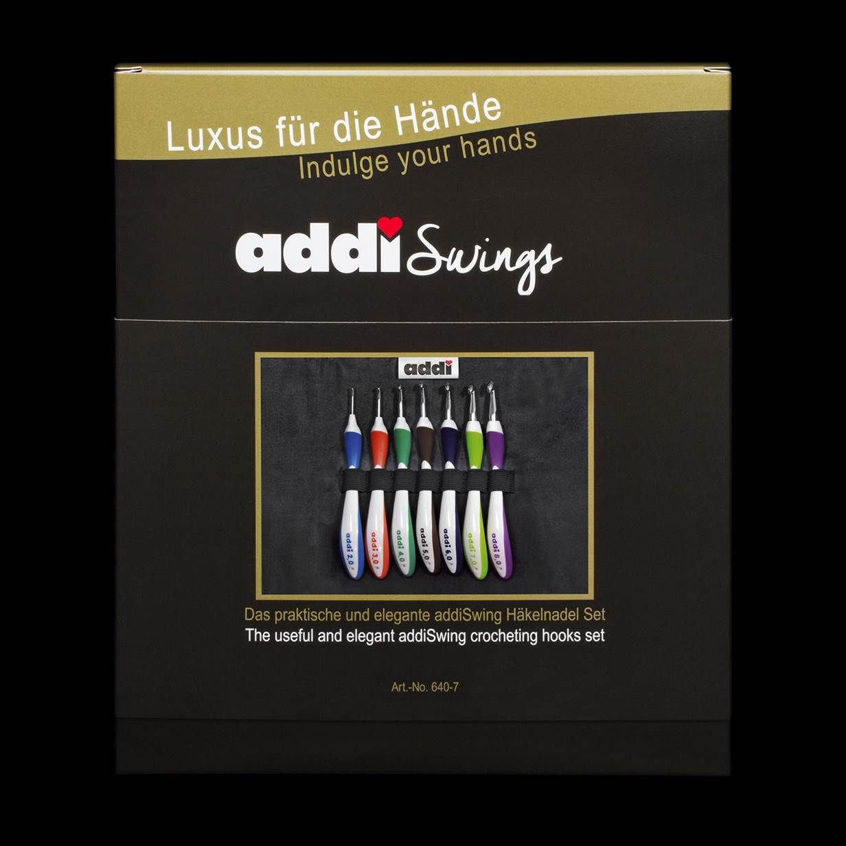 addiSwings Crocheting Hook Set B-Stock 7 addiSwings steel Type 145-7