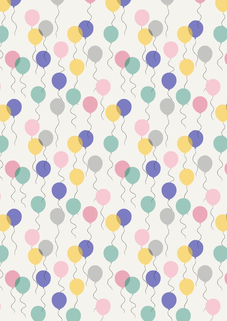 Lewis & Irene Ltd.-Lewis & Irene April Showers Balloons on Cream_36-A074-1_