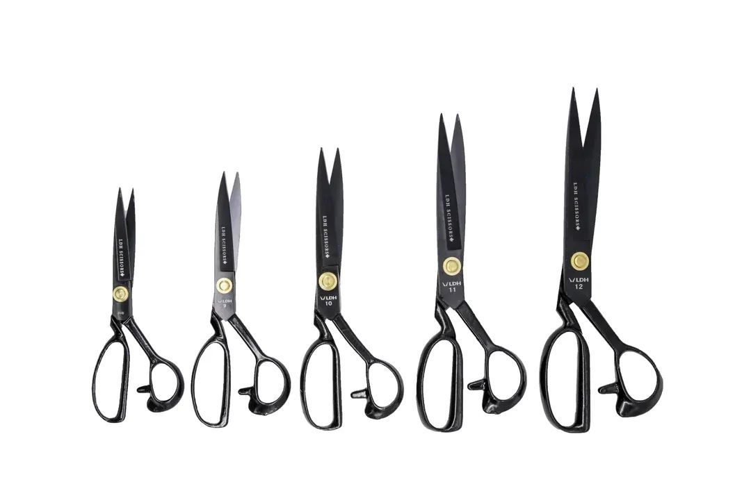 LDH Scissors INC.-LDH Schere Midnight Edition, gummierte Augen_920-1005090_