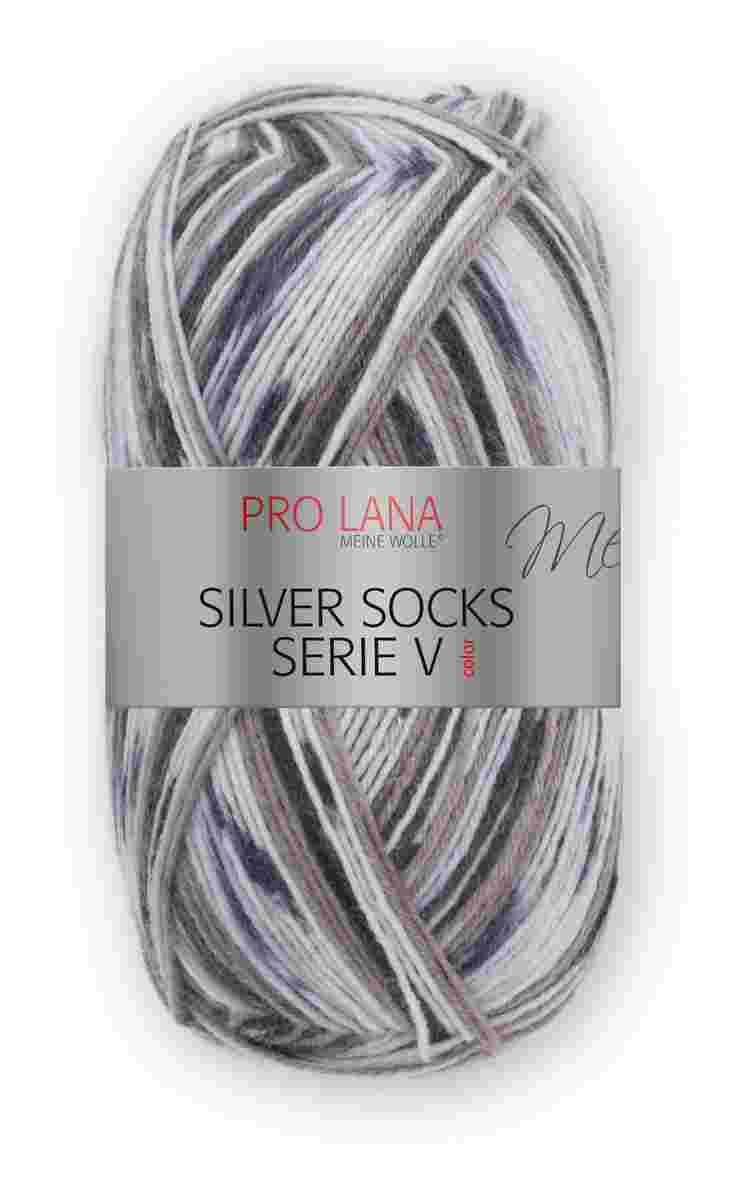27-84300223_0 PRO LANA Silver Socks IV 223