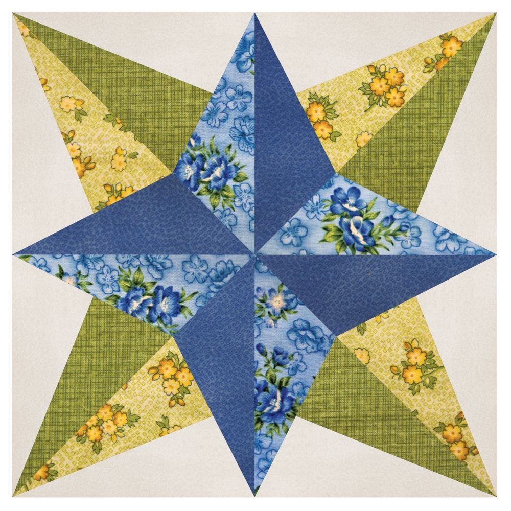 Accuquilt-Accuquilt Stanzform Blazing Star_28-55051_