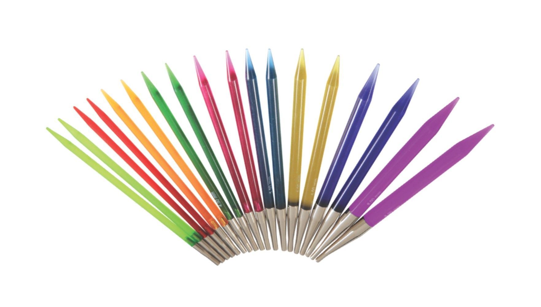 KnitPro International-KnitPro wechselbare Nadelspitzen Acryl Trendz Multicolor_26-512510_