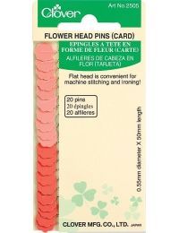 Flower Head Pins 0,55 mm x 50 mm  20 pcs, VE6