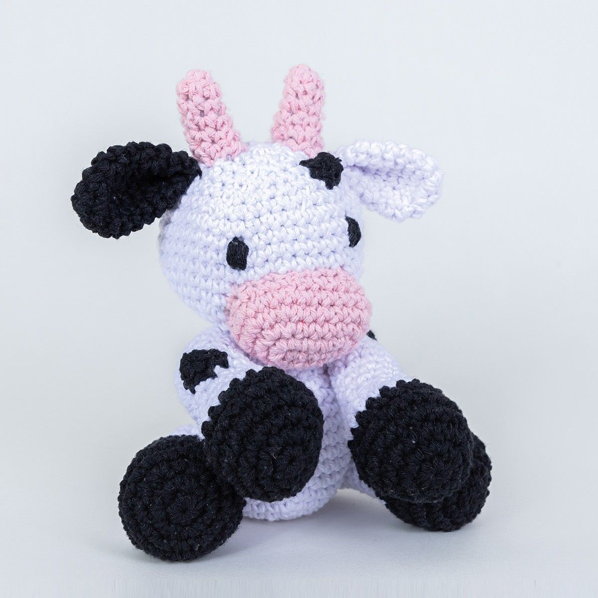 Hoooked BV-Hoooked Eco Barbante Kit, Cow Kirby_67-128pak_
