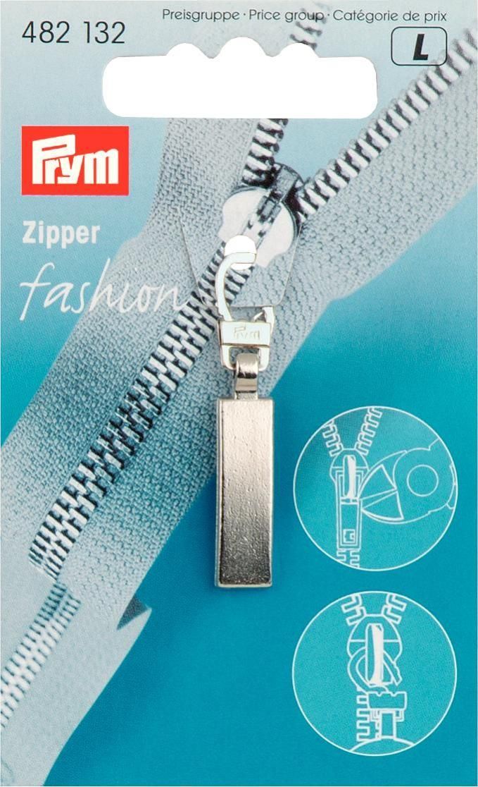 Prym Consumer Europe GmbH-Fashion-Zipper Classic mattsilber_365-482132_