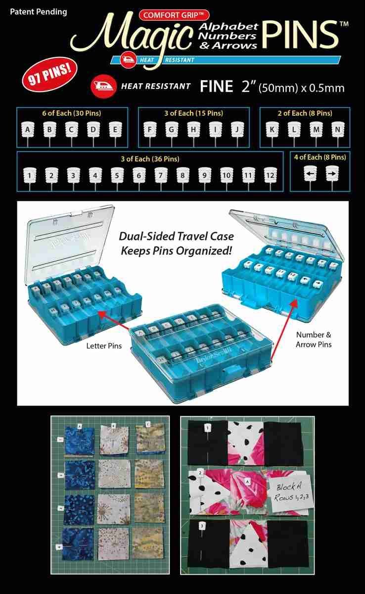 Taylor Seville-Taylor Seville Magic Pins Alphabet, Zahlen, Pfeile FEIN_58-220238_