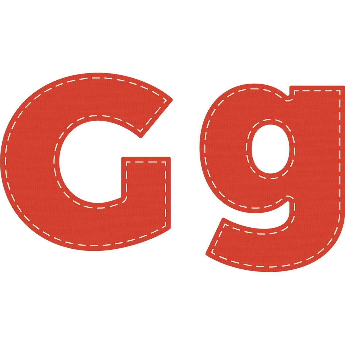 Crafters Edge Die Set Letter G g