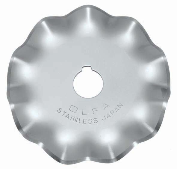 Olfa Spare Blade Waves contains 1 pc 45mm, WAB45-1