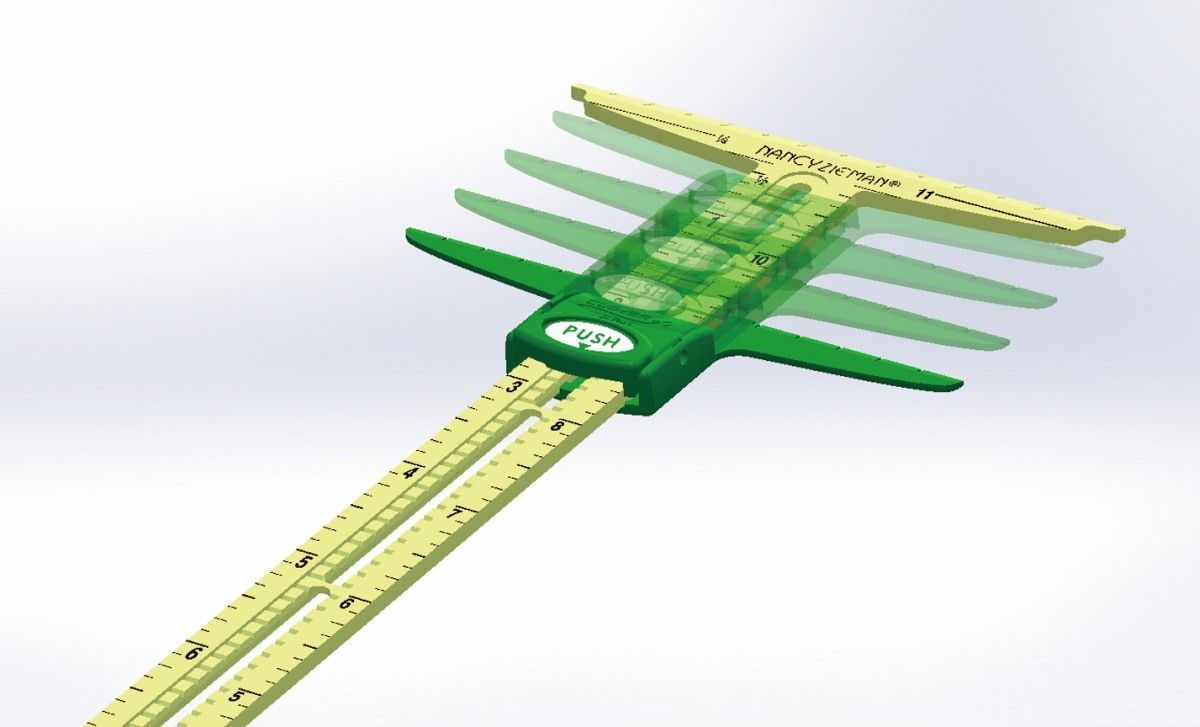 Clover MFG Co.Ltd.-5-in-1 Messschieber  extra-groß_24-9585_