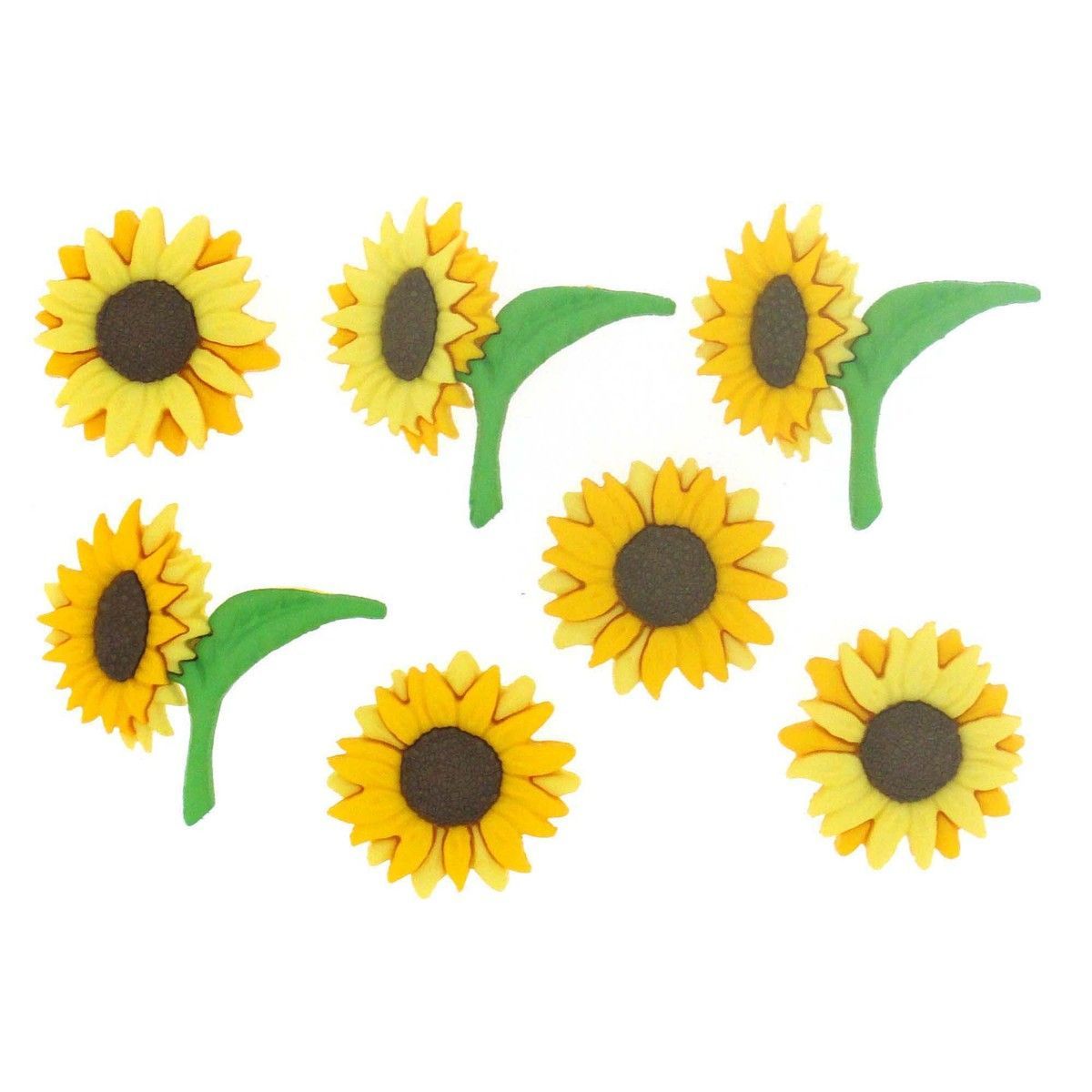 Dress It Up Buttons Fall Blooms