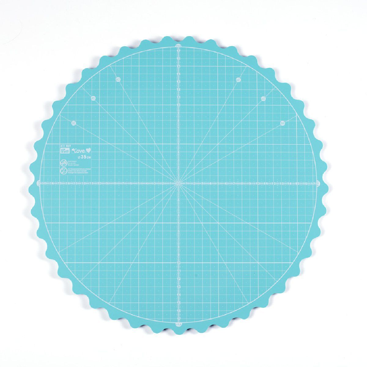 Prym Consumer Europe GmbH-Prym Love Drehbare Schneideunterlage rund 35 cm 1St_365-611469_